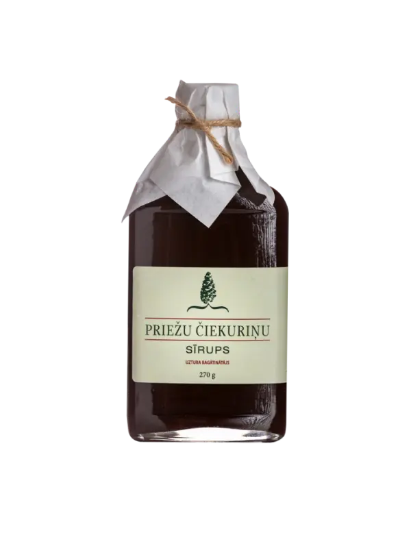 PRIEŽU ČIEKURIŅU SĪRUPS (270g / 200ml) Rodnoisad