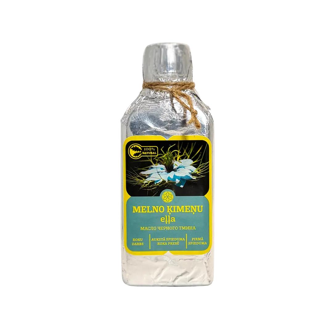 MELNO ĶIMEŅU EĻĻA (Nigella Sativa) Rodnoisad