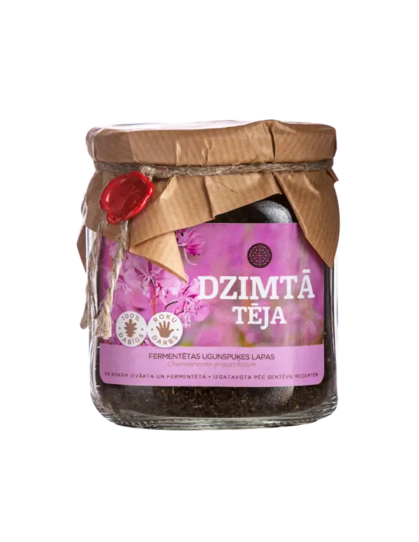 DZIMTĀ TĒJA (Klasiskā fermentēta Ugunspuķe) Dzimtais dārzs