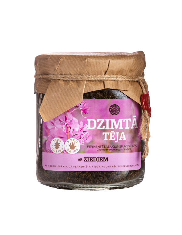 DZIMTĀ TĒJA AR ZIEDIEM (Fermentēta Ugunspuķe)