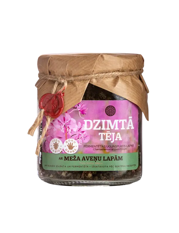 DZIMTĀ TĒJA AR AVEŅU LAPĀM (Fermentēta) Rodnoisad