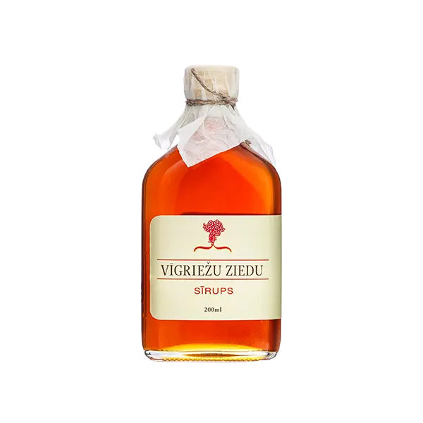 VĪGRIEŽU ZIEDU SĪRUPS (200ml) Rodnoisad